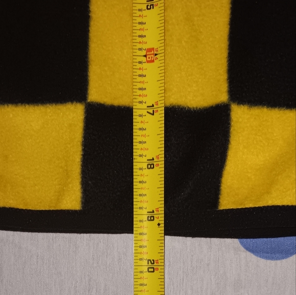 Nascar Crop Top Checkerboard Fleece Sweater Checker Checkers Checkered - Picture 4 of 5